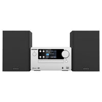 Compatto hi fi kenwood m725dab s bluetooth silver silver