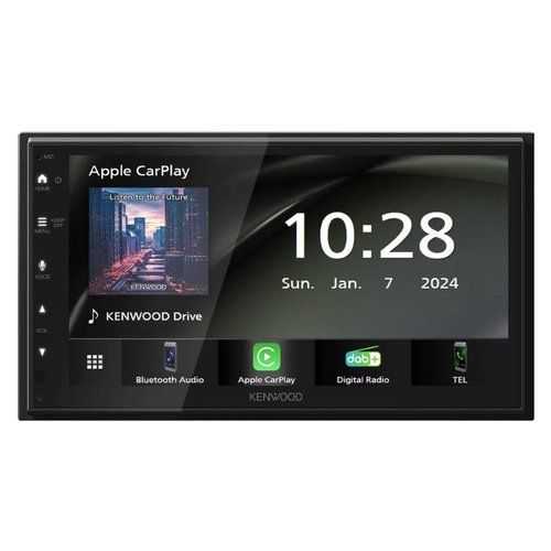 Sistema audiocar kenwood dmx5023dabs black