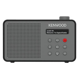 Radio kenwood cr m25dab h dab+ automatic safety alert gray e black