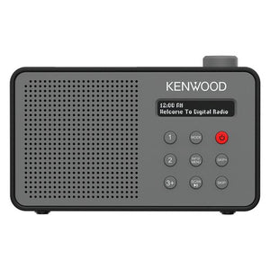 Radio kenwood cr m25dab h dab+ automatic safety alert gray e black