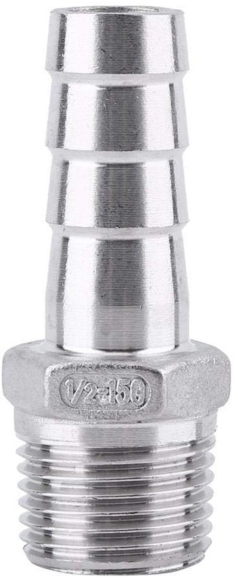 Connettori a Sfera in Acciaio Inossidabile per Acqua/Gas/Liquidi - BSPT - 1/8" a 3/4" - 304 Acciaio Inossidabile
