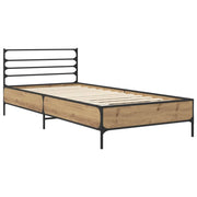 Letto singolo | Letto per adulti | Struttura del letto Rovere Artigianale 80 x 200 cm
