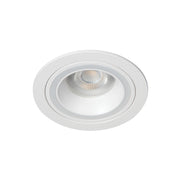 Faretto incasso soffitto Kanlux Feline bianco alluminio GU10
