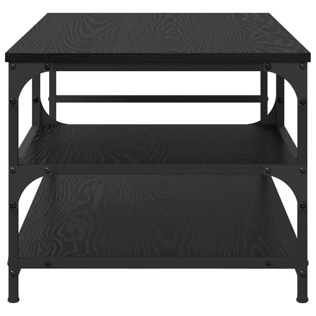 Tavolino da salotto Rovere Nero 90 x 49 x 40 cm 886245