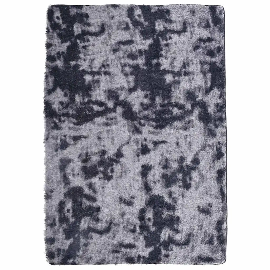 Tappeto Shaggy a Pelo Lungo NAVARRA Grigio Scuro 120x170 cm 4102824