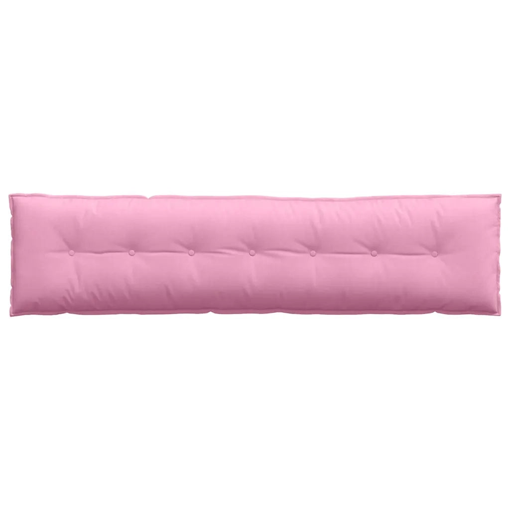 Cuscino per Schiena Rosa 200 x 19 x 50 cm Tessuto