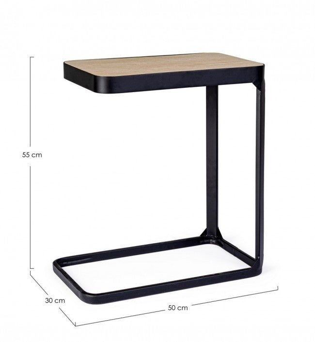 Set 2 Tavolini 50x30x55 cm Everitt in Legno