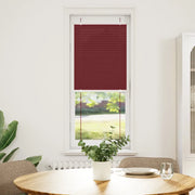 Tenda Plissettata Rosso Bordeaux 50x100 cm Larghezza Tessuto 4015218