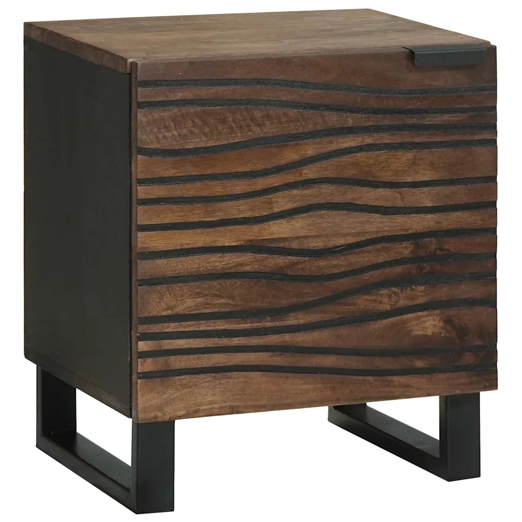 Armadio da Notte 2 pcs Noce 40 x 33 x 46 cm 4018005