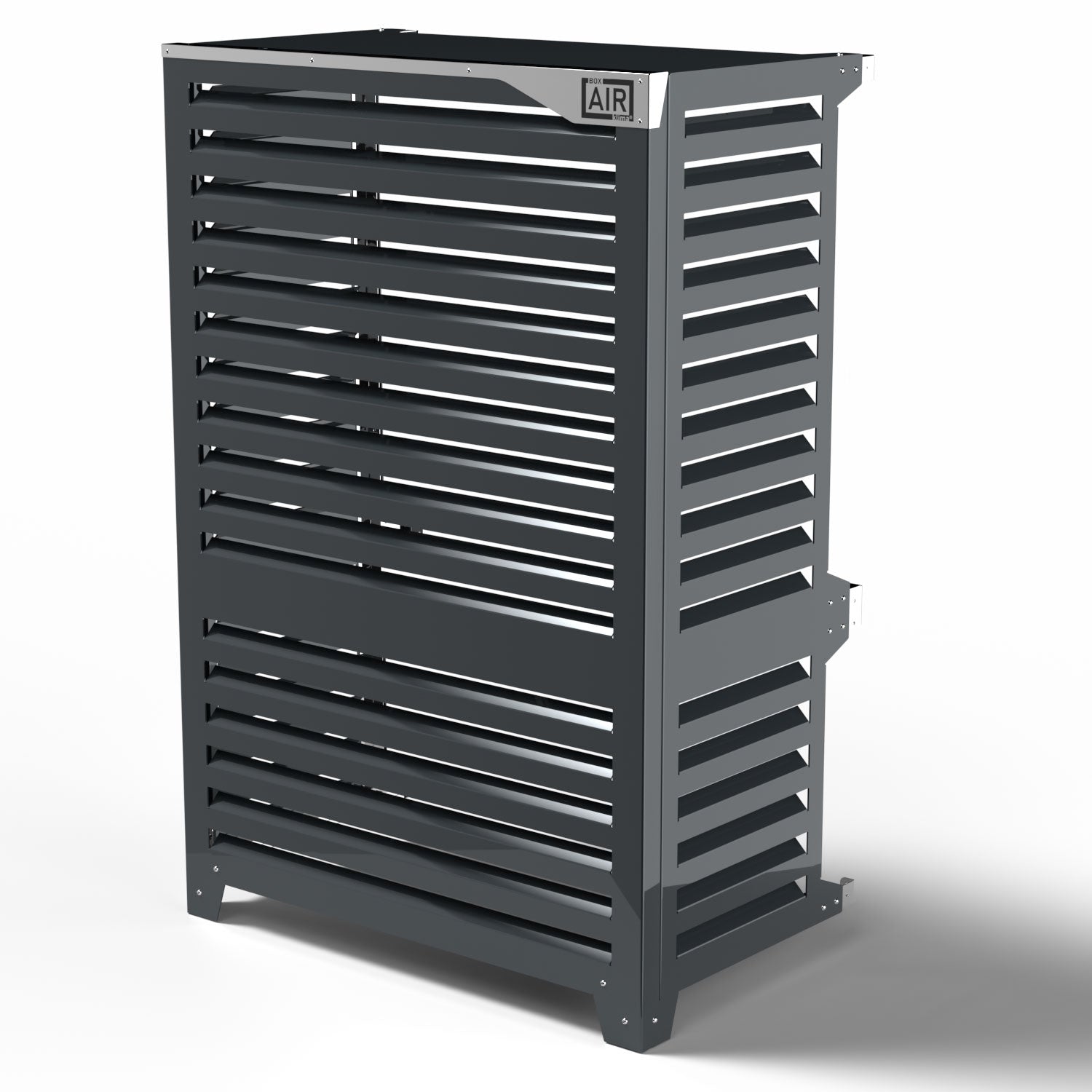 Cover Pompa di Calore 105x65x150 cm installazione a terra vicino la parete Big Blade VL Antracite