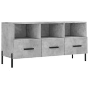 Mobile TV multimediale mensola TV credenza TV per sala da pranzo soggiorno camera da letto 102 x 36 x 50 cm legno ingegnerizzato grigio 02_0025597