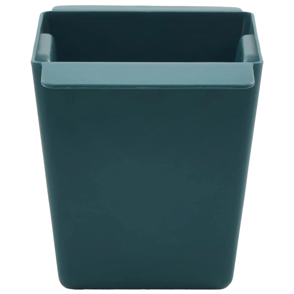 Fioriere per Euro pallet 24 pcs Verde 13,5 x 9 x 9,5 cm