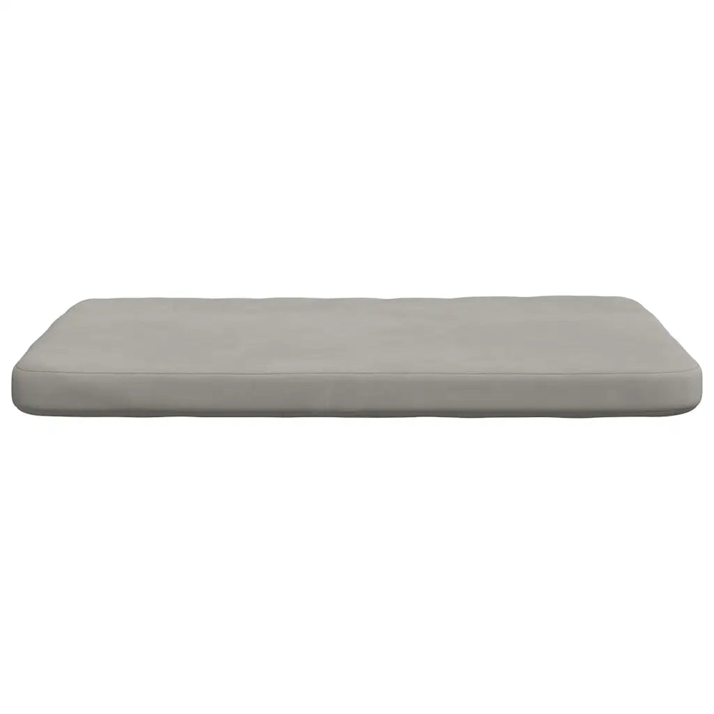 Cuscini per Seduta 4 pcs Grigio chiaro 40 x 40 x 3 cm