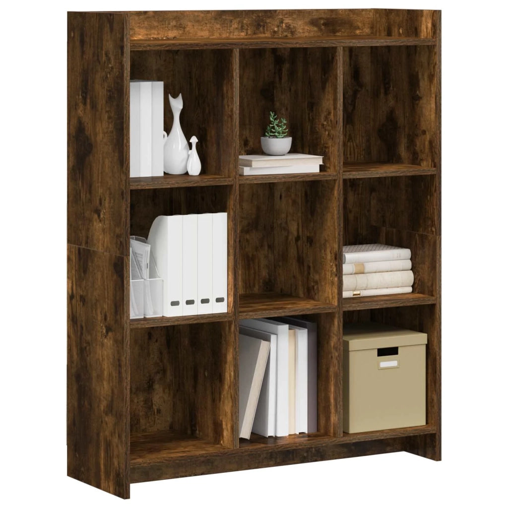 Libreria Rovere Fumo 87,5 x 30 x 111 cm Legno ingegnerizzato 8011295