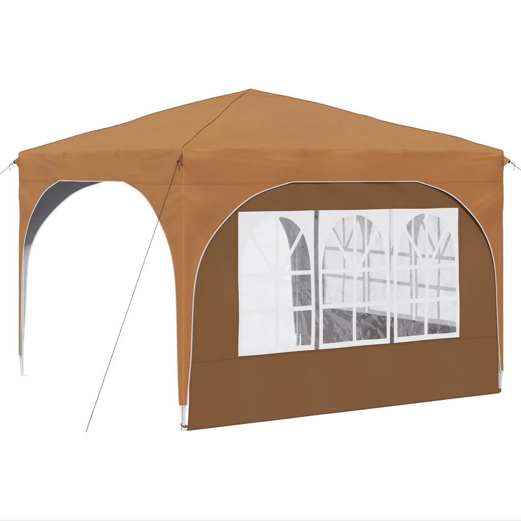 Tenda per feste a pop-up 290 x 290 x 245 cm Beige 42019859