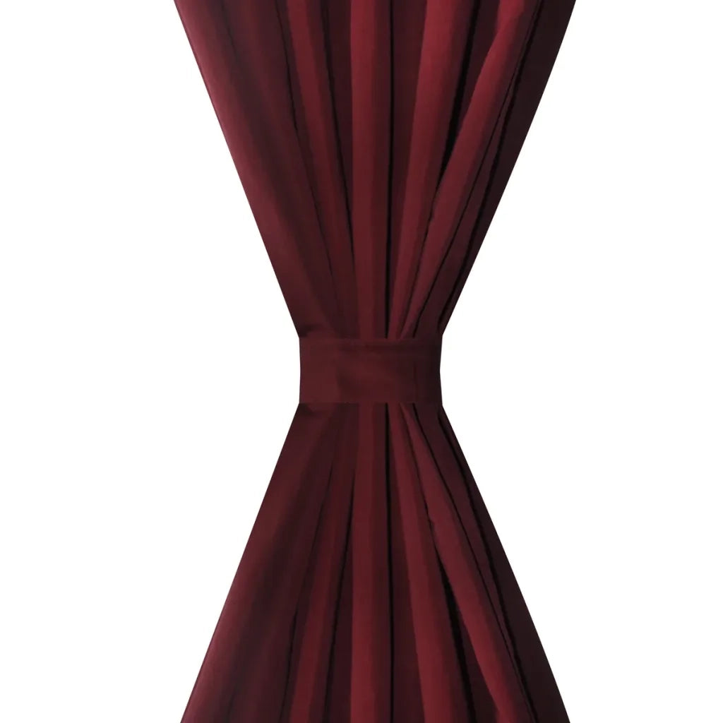Tende Micro-Raso BordÃ² 2 pezzi con Occhielli 140 x 225 cmcod mxl 106445