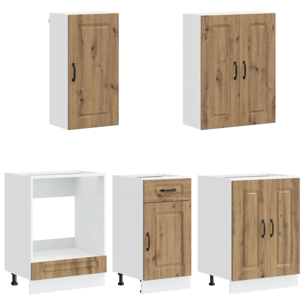 Unità Cucina KALMAR 5 pcs Rovere Artigianale 3438244
