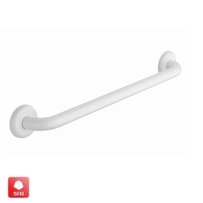 Maniglione Acciaio Verniciato Bianco  60 Cm (Diametro 32Mm)