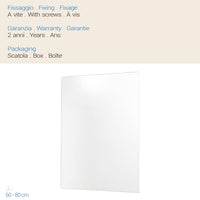 Specchiera Wide 60x80 Cm mod. Narciso