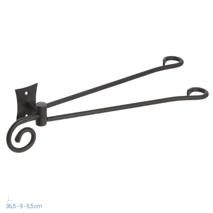 Porta Asciugamani a snodo in acciaio mod. Rebecca