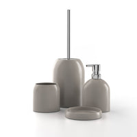 Porta Scopino da Appoggio Tortora in Porcellana Mod. Bird