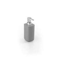 Dispenser Sapone da Appoggio Grigio in Resine Termoplastiche Mod. Pod