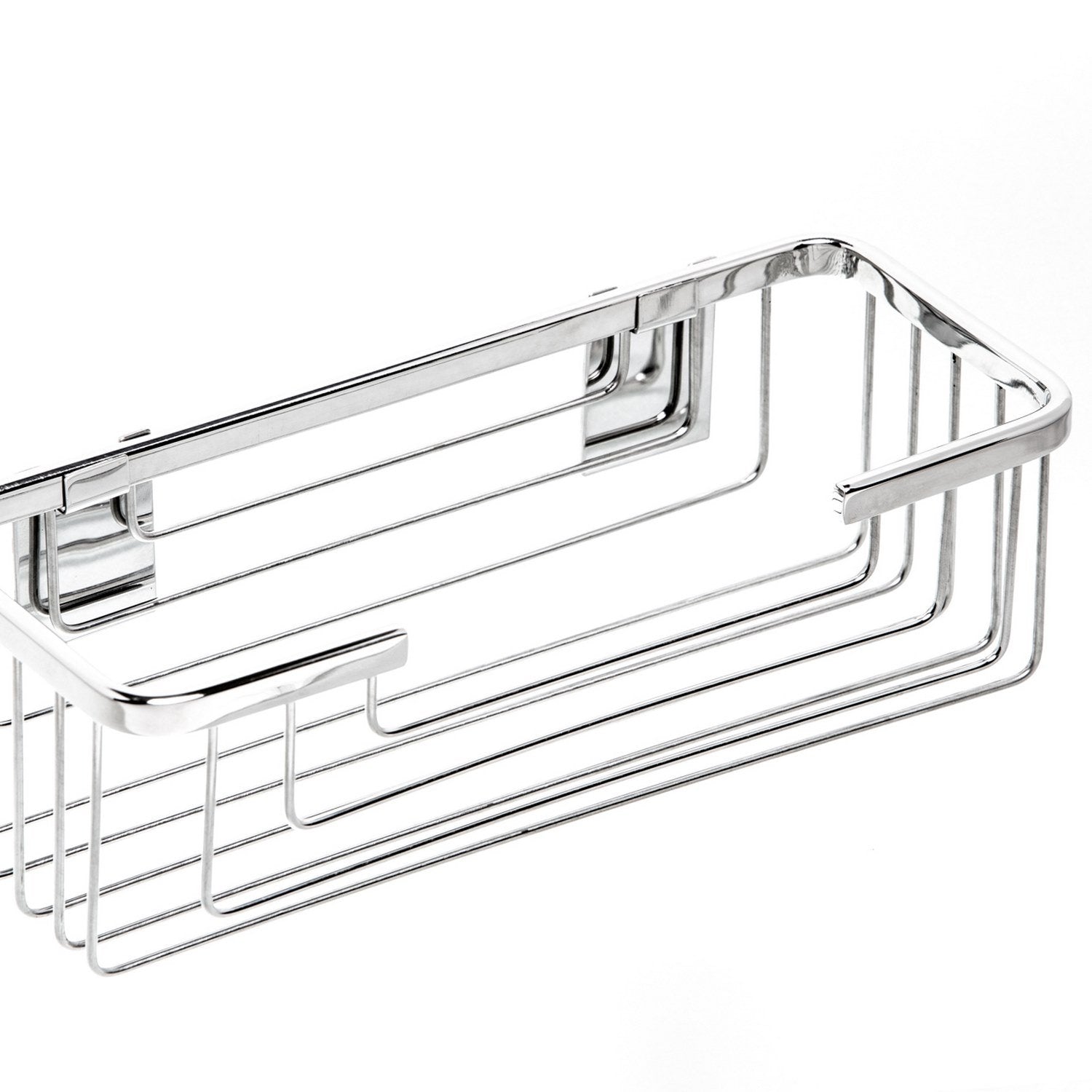 Cestello Doccia Rettangolare a filo Lucido in Acciaio Inox Aisi 304 Mod. Top Line