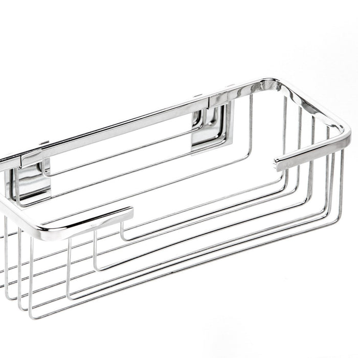 Cestello Doccia Rettangolare a filo Lucido in Acciaio Inox Aisi 304 Mod. Top Line