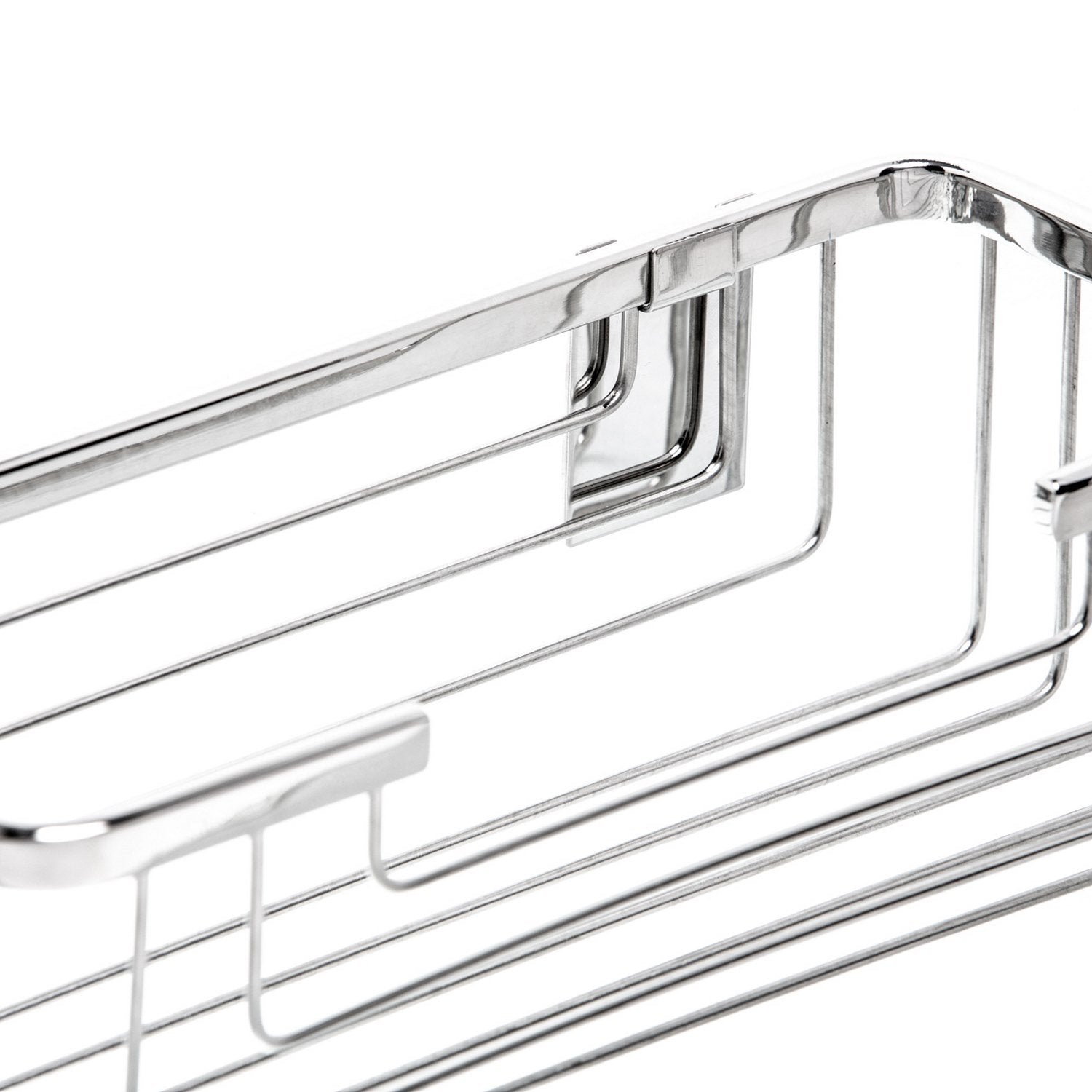 Cestello Doccia Rettangolare a filo Lucido in Acciaio Inox Aisi 304 Mod. Top Line