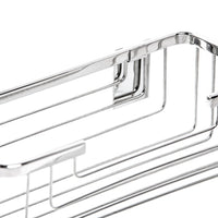 Cestello Doccia Rettangolare a filo Lucido in Acciaio Inox Aisi 304 Mod. Top Line