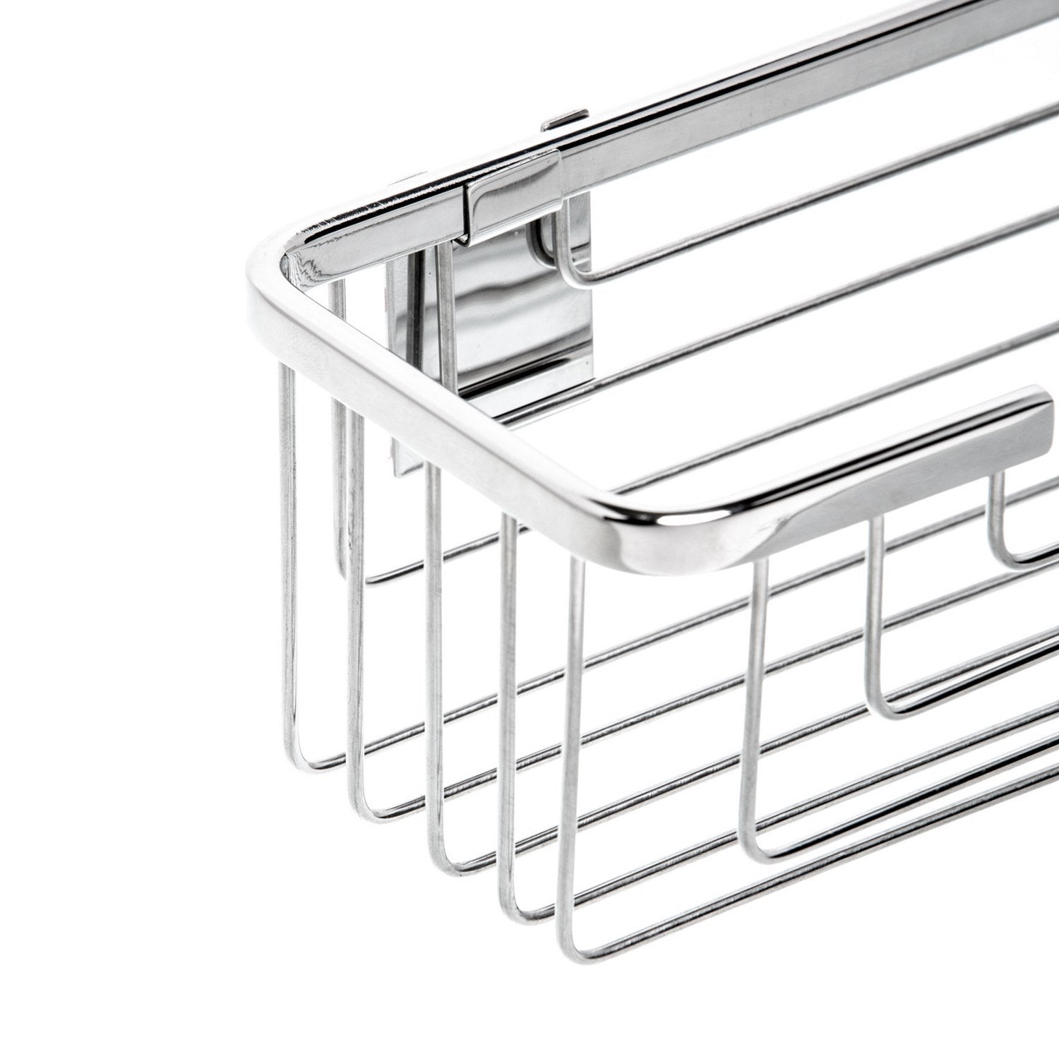 Cestello Doccia Rettangolare a filo Lucido in Acciaio Inox Aisi 304 Mod. Top Line