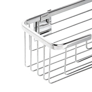 Cestello Doccia Rettangolare a filo Lucido in Acciaio Inox Aisi 304 Mod. Top Line