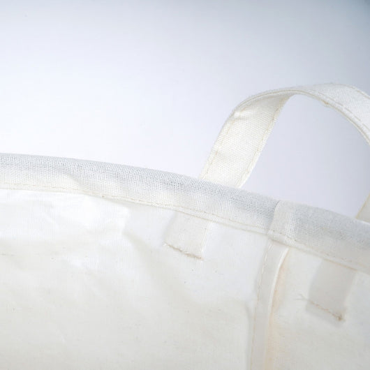 Cesta Portabiancheria salvaspazio Grigio Ghiaccio in Cotone impermeabile Mod. Pod