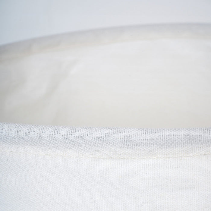 Cesta Portabiancheria salvaspazio Grigio Ghiaccio in Cotone impermeabile Mod. Pod