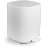 Gettacarta con cestino removibile Bianco in Materiale Plastico Mod. Pod