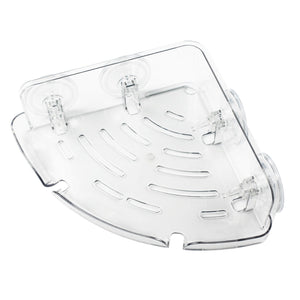 Mensola Angolare Trasparente in Materiale Termoplastico Mod. Air Container