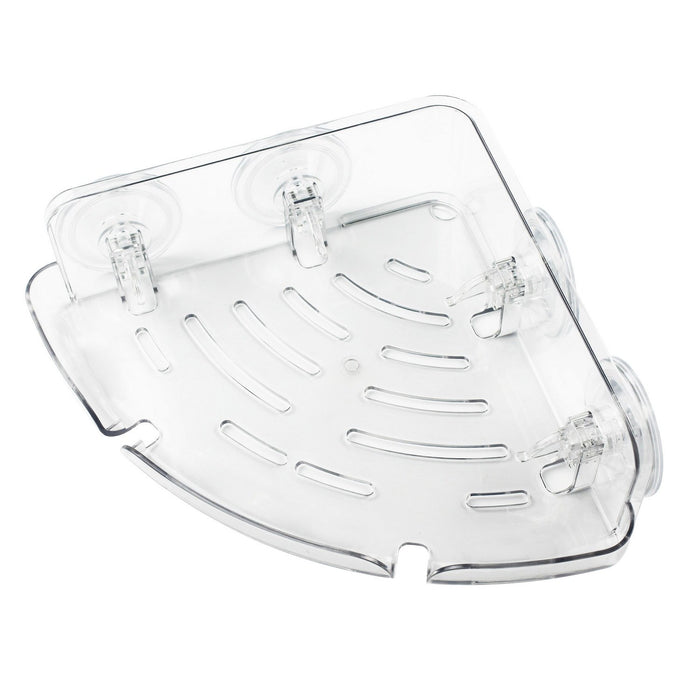 Mensola Angolare Trasparente in Materiale Termoplastico Mod. Air Container