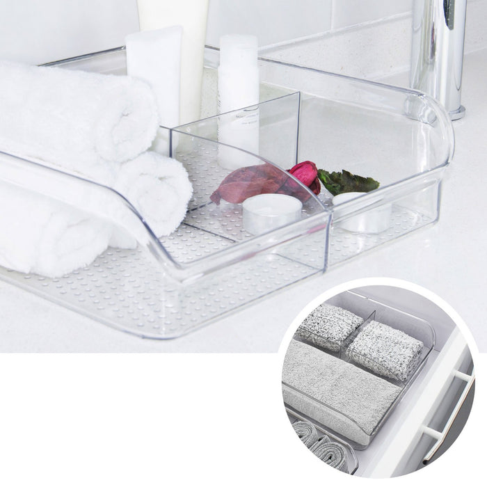 Contenitore Organizzatore Maxi Trasparente in Materiale Termoplastico Mod. Table Container