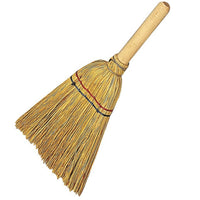 Scopetta di saggina multiuso manico in legno