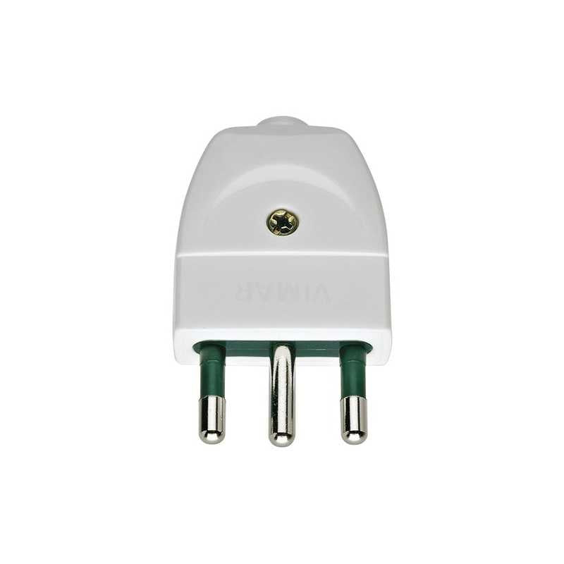 00202.B Spina Sicury 2P+T 16A S17 Assiale Bianco