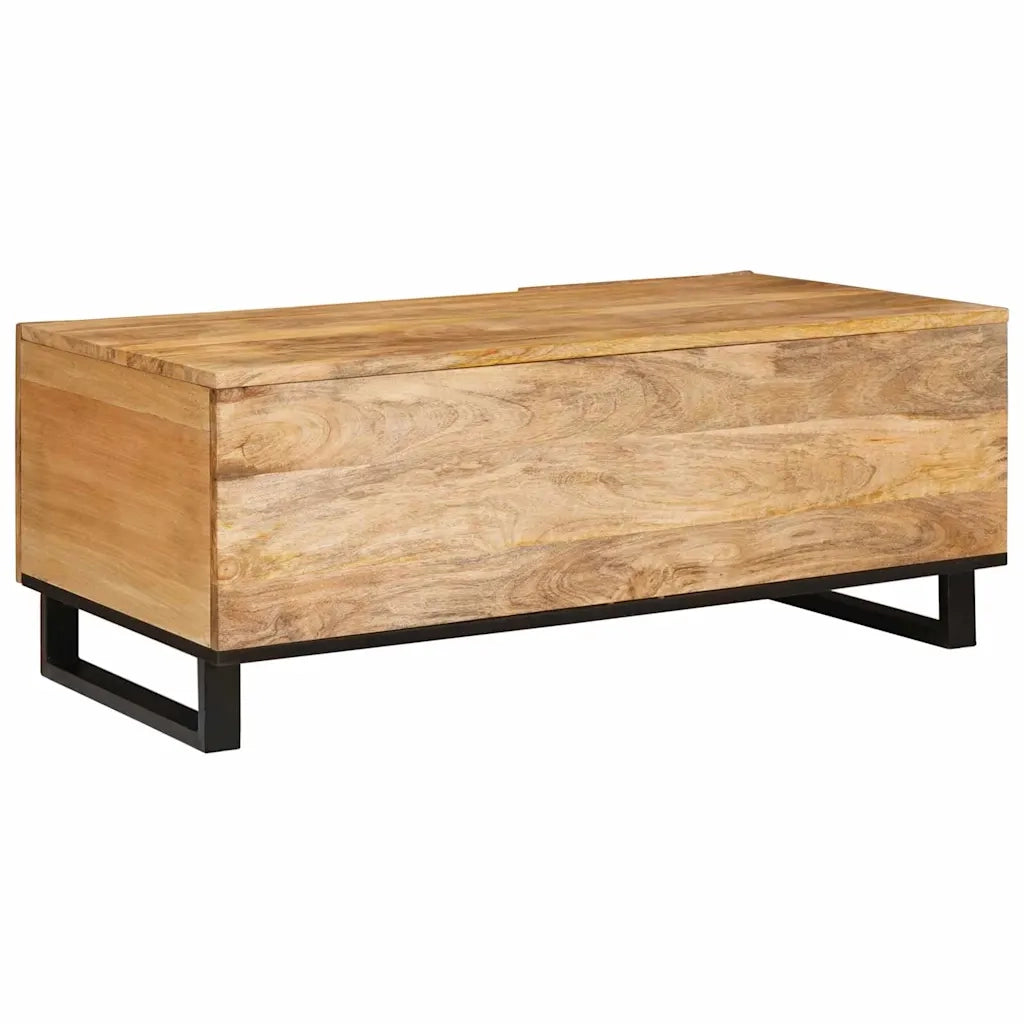 Tavolino da salotto Rovere artigianale 100 x 54 x 40 cm 4018056