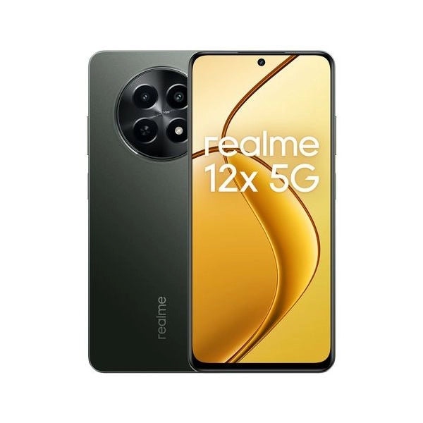 Realme 12x 6+128gb ds 5g glowing black nfc oem - 6941764431010