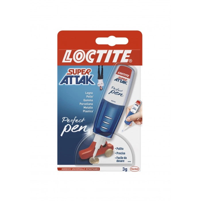 COLLA 'SUPER ATTAK PERFECT PEN' 3 gr - LOCTITE