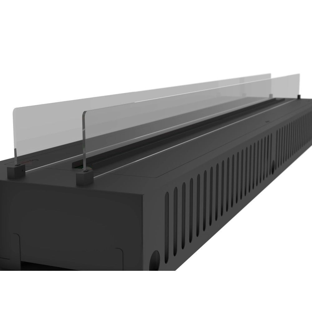 Caminetto a Vapore Acqueo da Incasso Invapo Insert 2200 - Fiamma Multicolore, Effetto 3D e Controllo App, Serbatoio 4.8l - 220cm