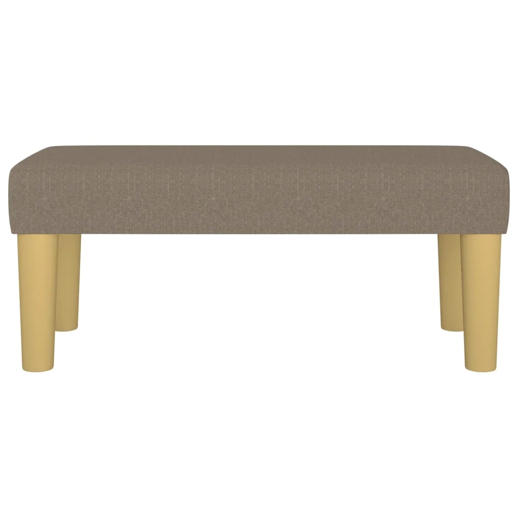 Panca Tortora 70x30x30 cm in Tessuto CFW4099036
