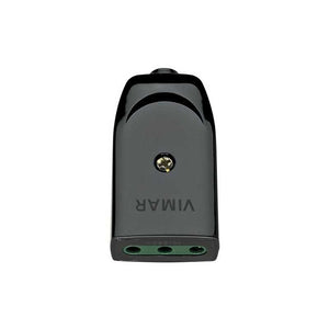 00221 Presa Mobile Sicury 2P+T 10A P11 Assiale Nero