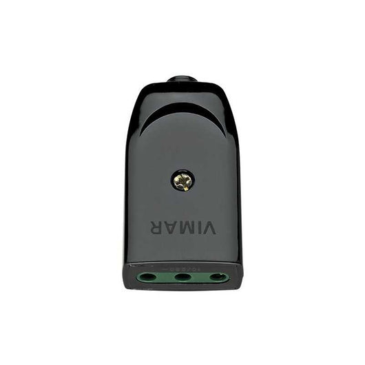 00221 Presa Mobile Sicury 2P+T 10A P11 Assiale Nero