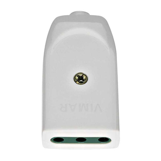 00221.B Presa Mobile Sicury 2P+T 10A P11 Assiale Bianco
