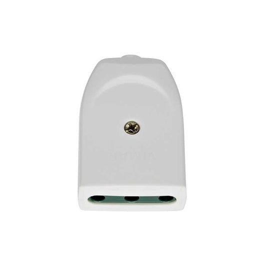 00222.B Presa 2P+T 16A P17 Assiale Bianco