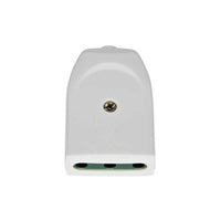 00222.B Presa 2P+T 16A P17 Assiale Bianco
